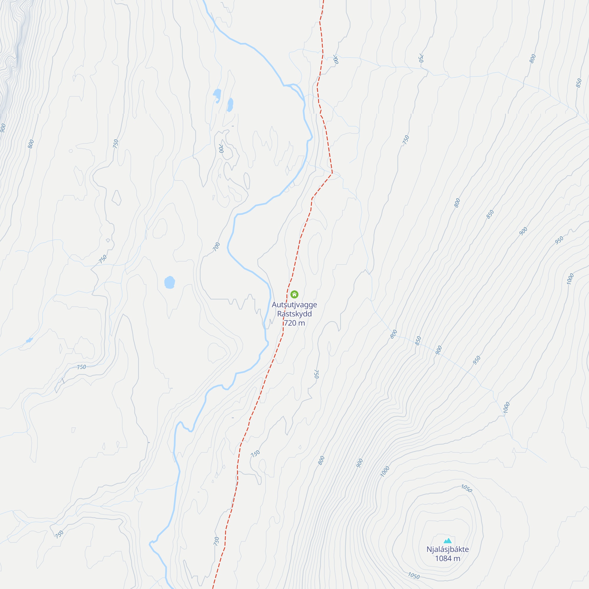 Autsutjvagge Rastskydd map