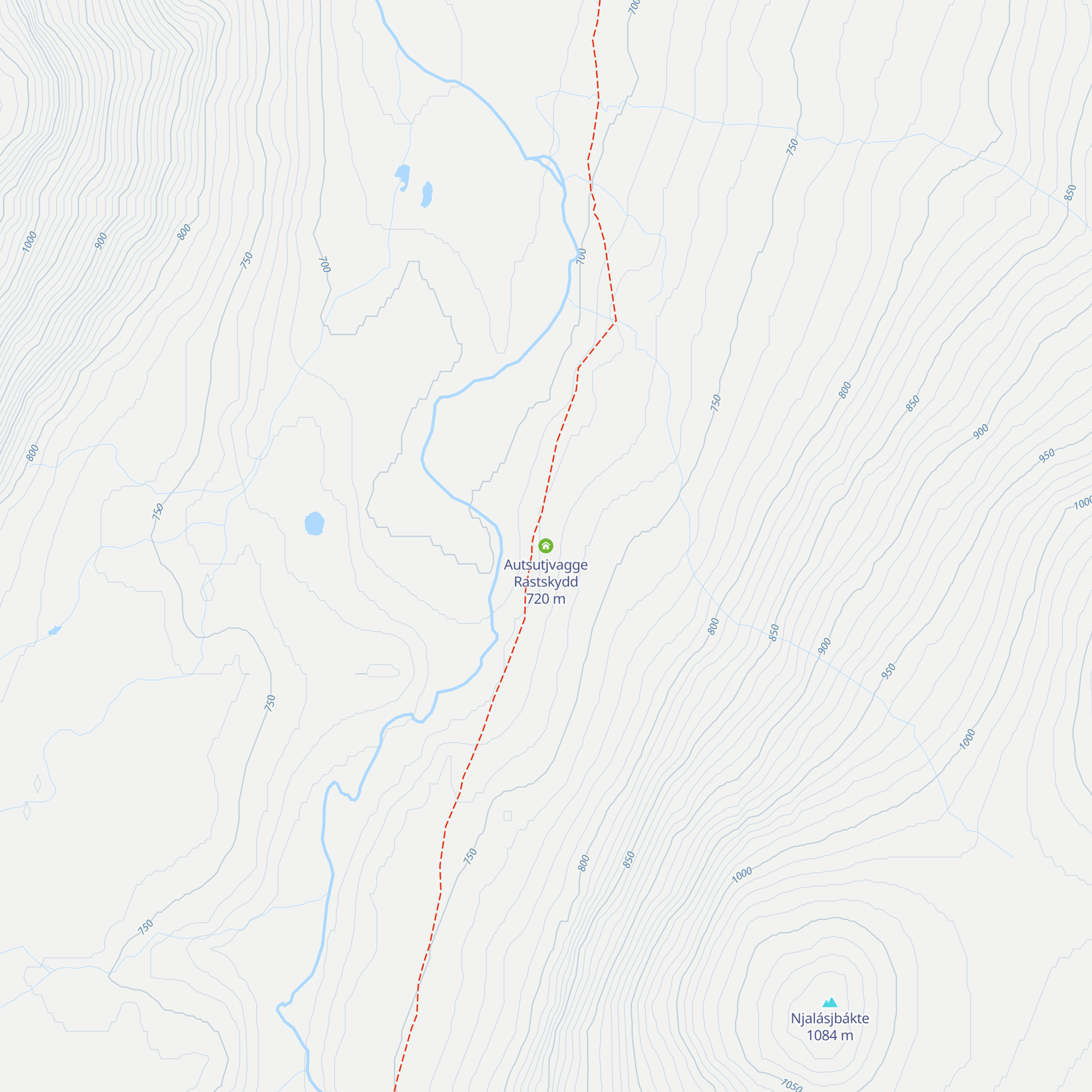 Autsutjvagge Rastskydd map