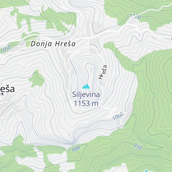 Map of Siljevina