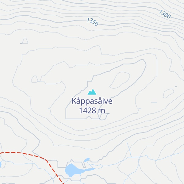 Map of Kåppasåive