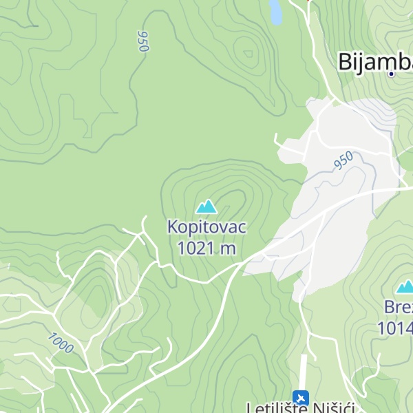 Map of Kopitovac
