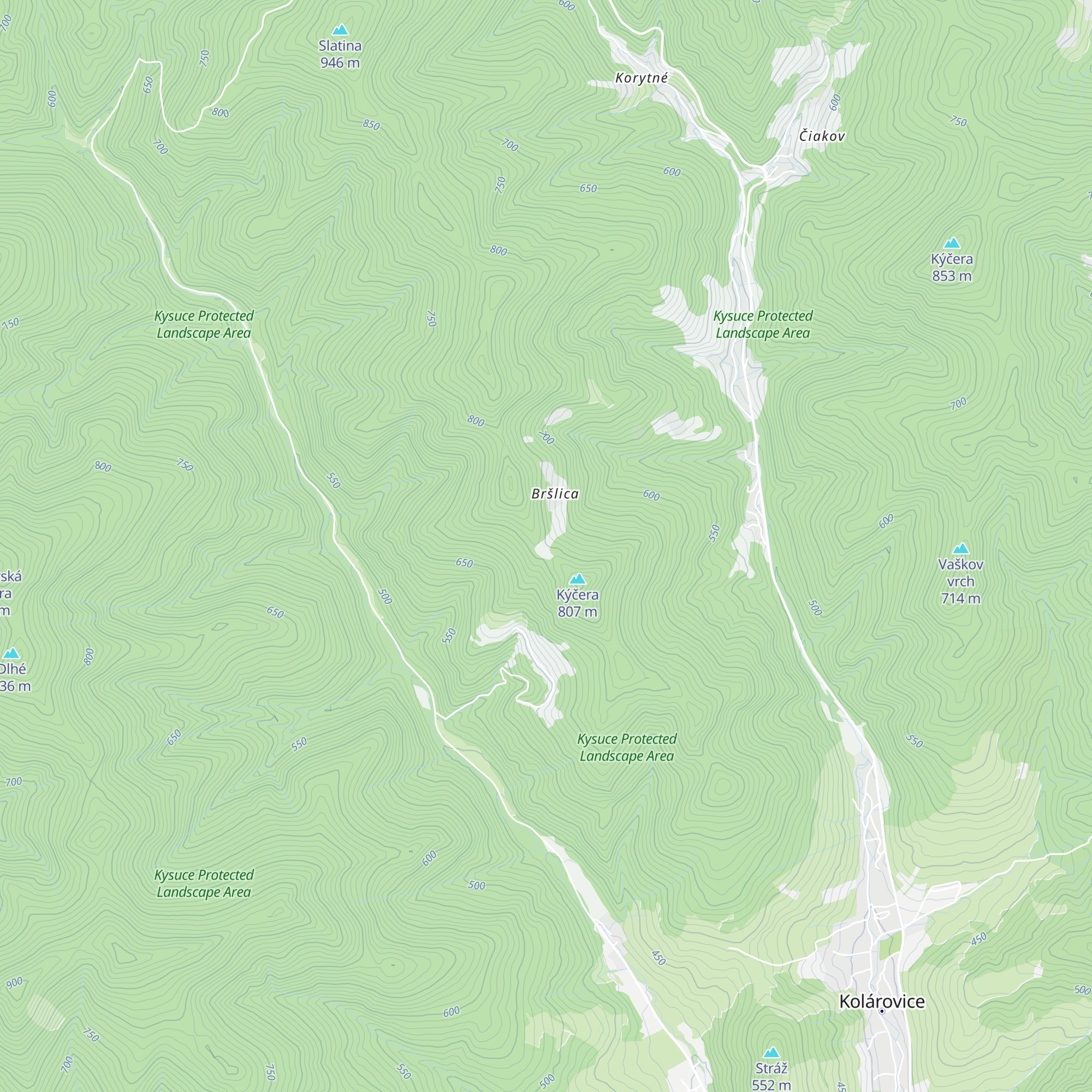 Chata map