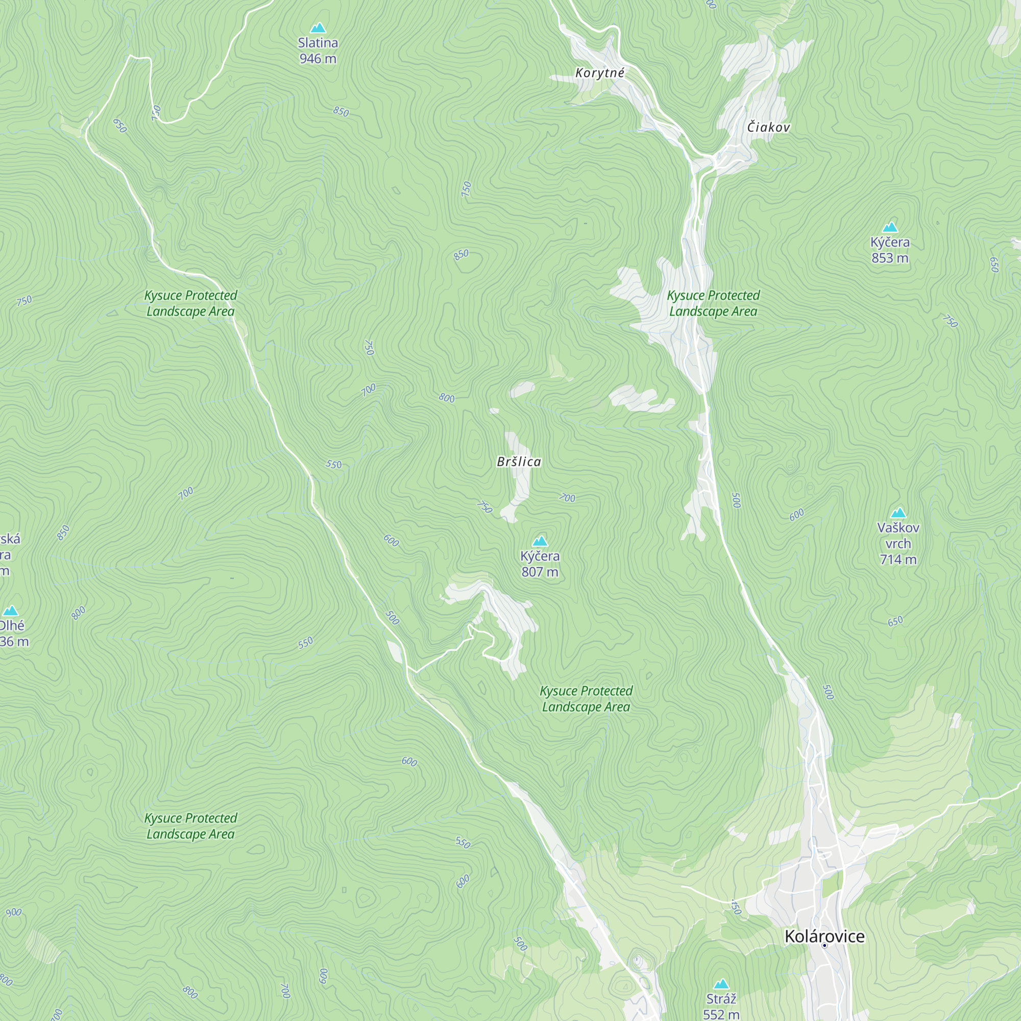 Chata map