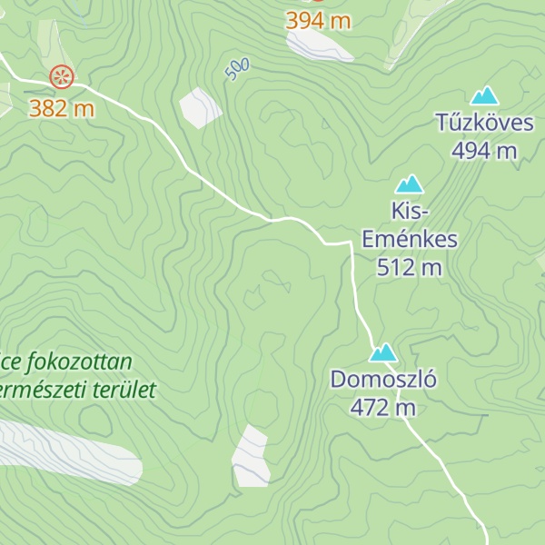 Map of Törökös-bükk