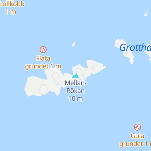 Map of Mellan-Rökan
