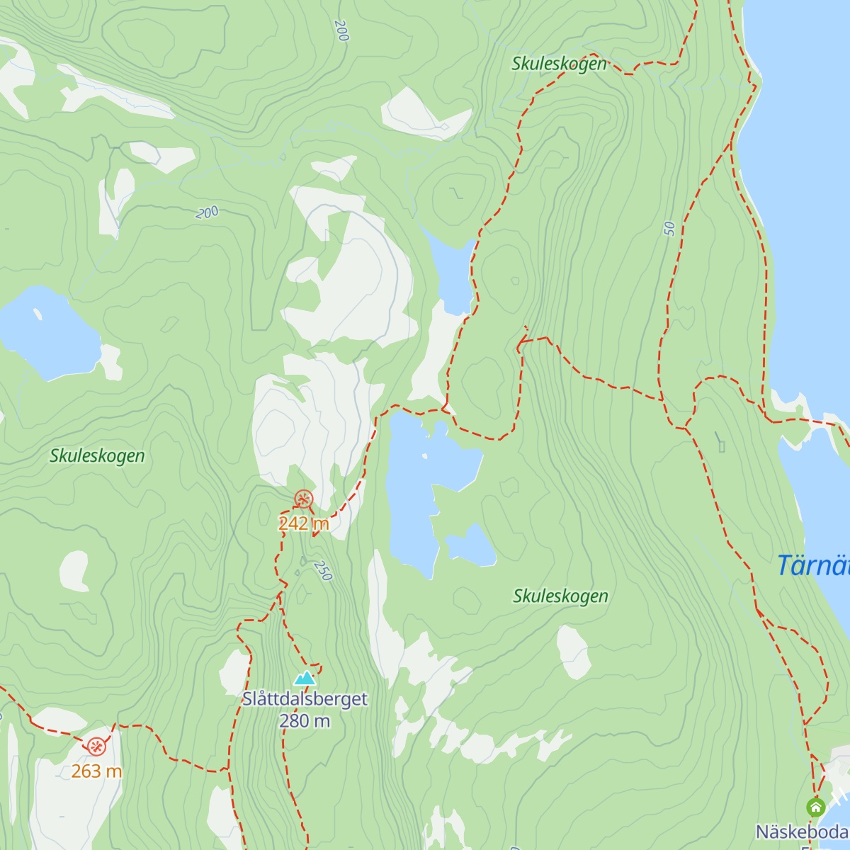Tärnättstugan map