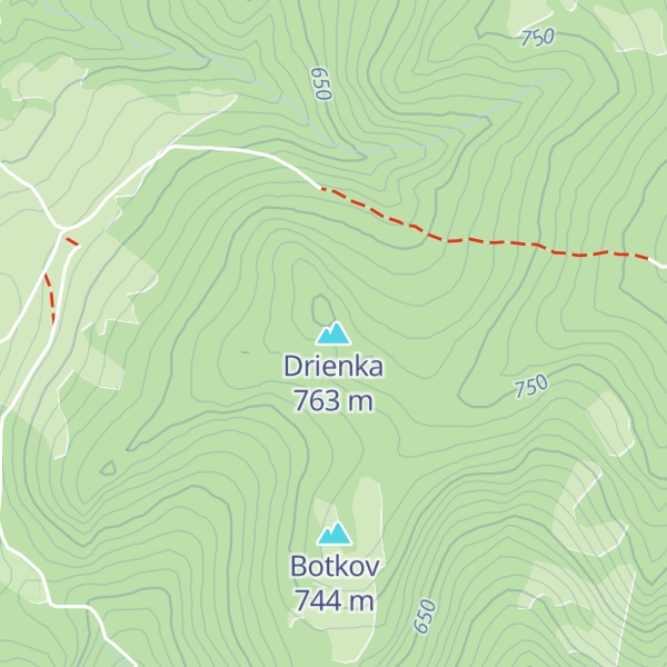 Map of Drienka