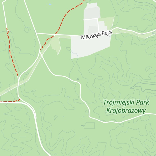 Map of Dostojna Góra