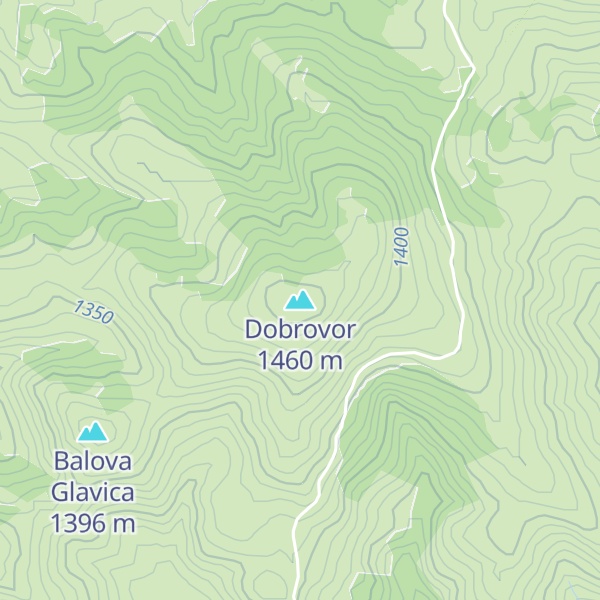 Map of Dobrovor
