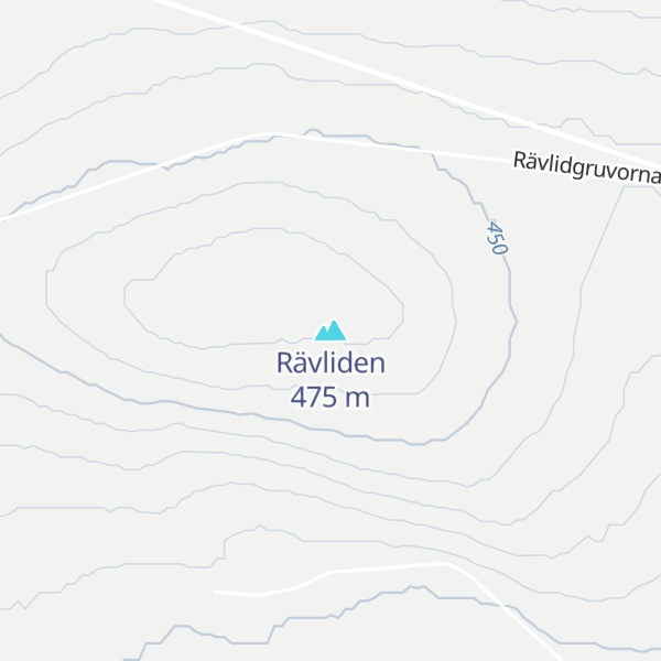 Map of Rävliden