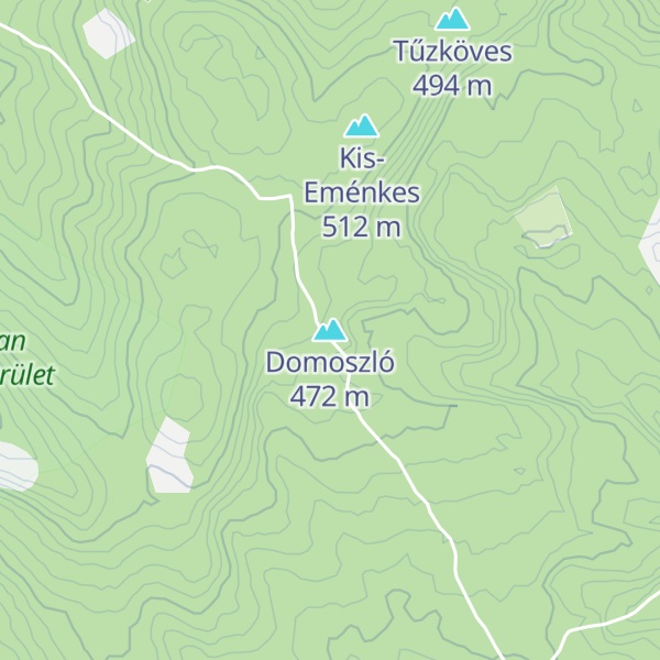 Map of Domoszló