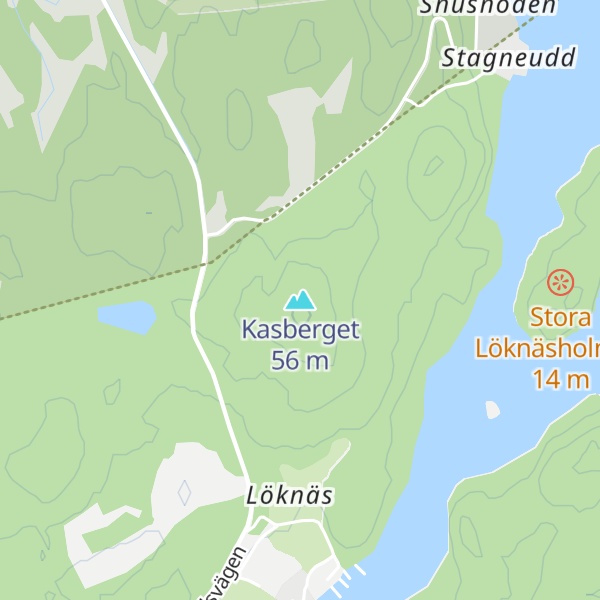 Map of Kasberget