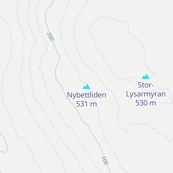 Map of Nybettliden