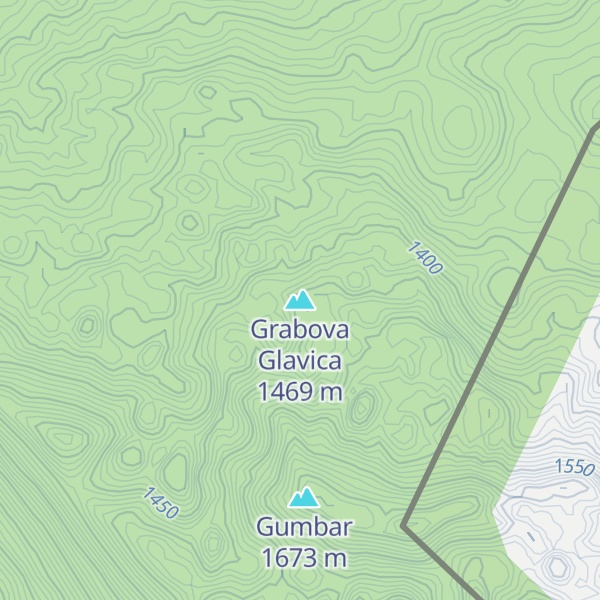 Map of Grabova Glavica