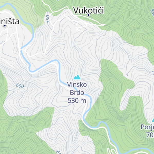 Map of Vinsko Brdo