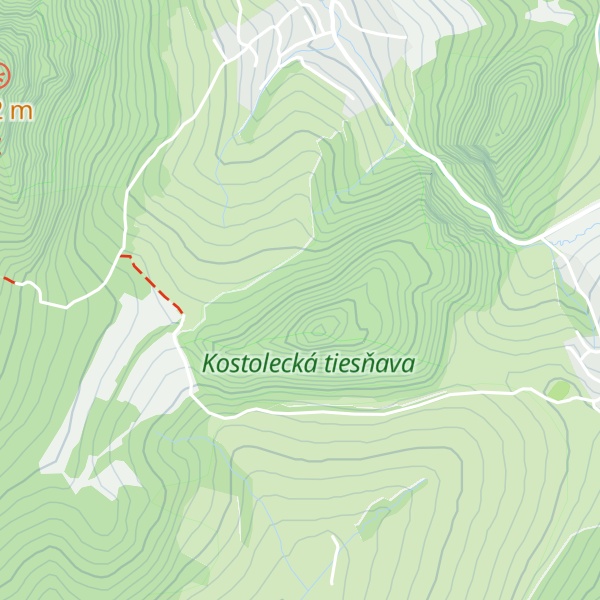 Map of Drieňovka