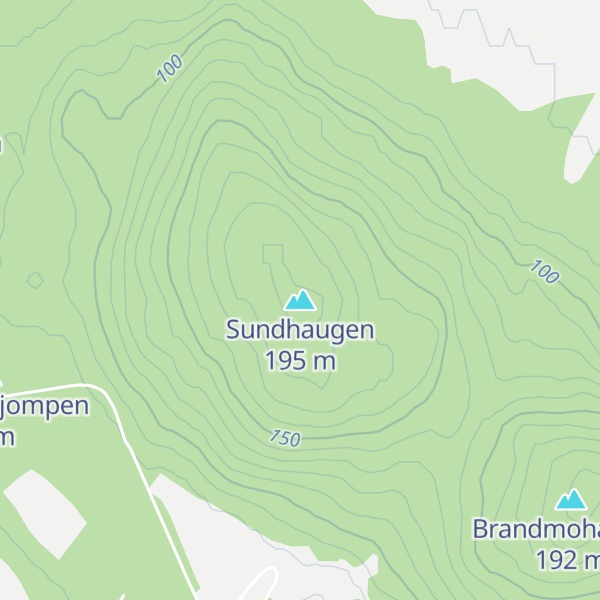 Map of Sundhaugen