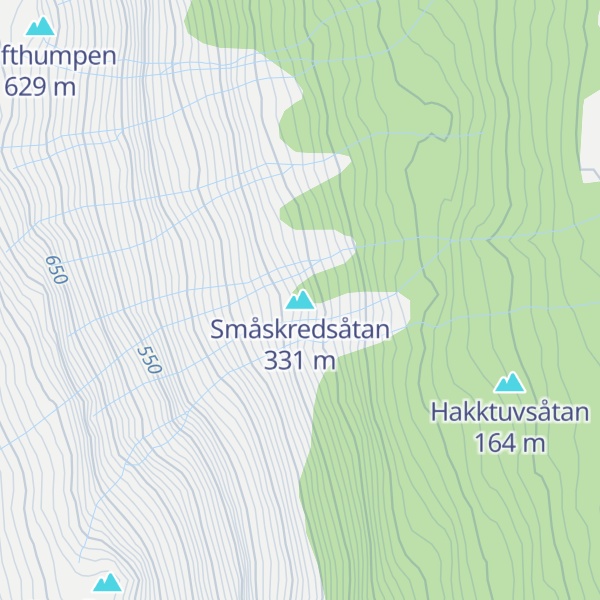 Map of Småskredsåtan