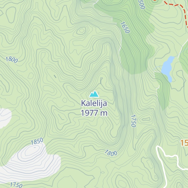 Map of Kalelija