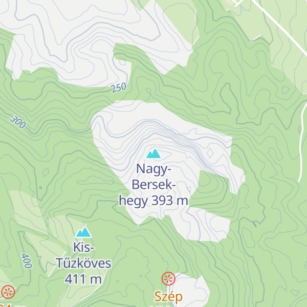 Map of Nagy-Bersek-hegy