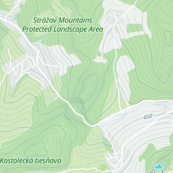 Map of Kavčia
