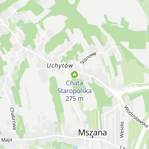 Map of Chata Staropolska
