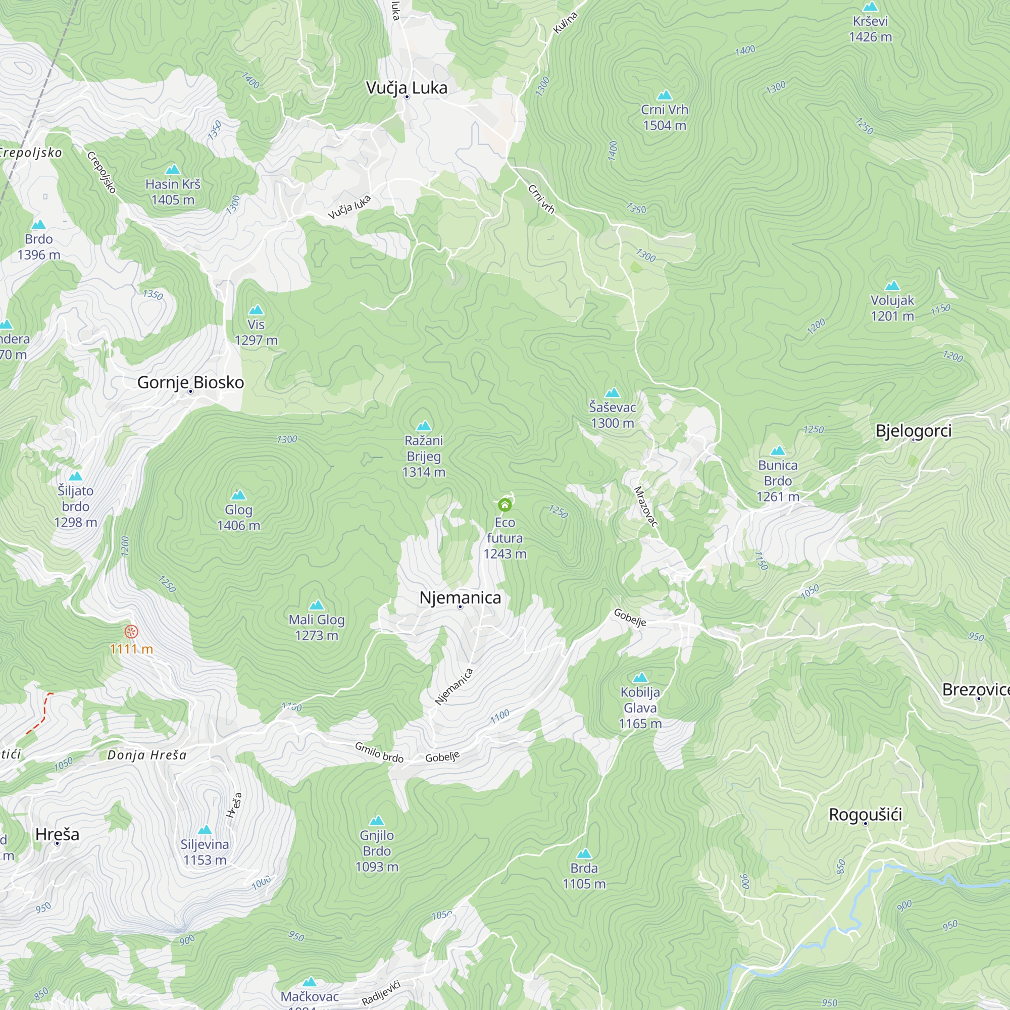 Eco futura map