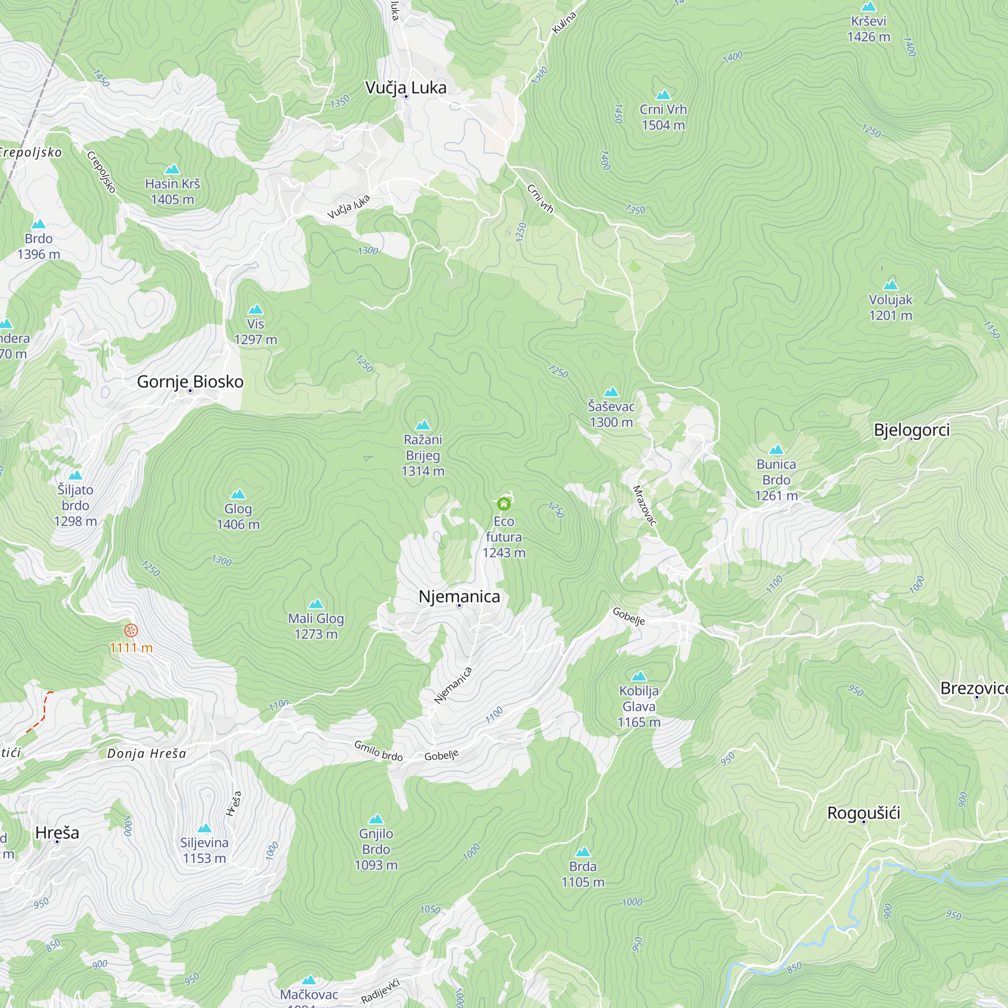 Eco futura map