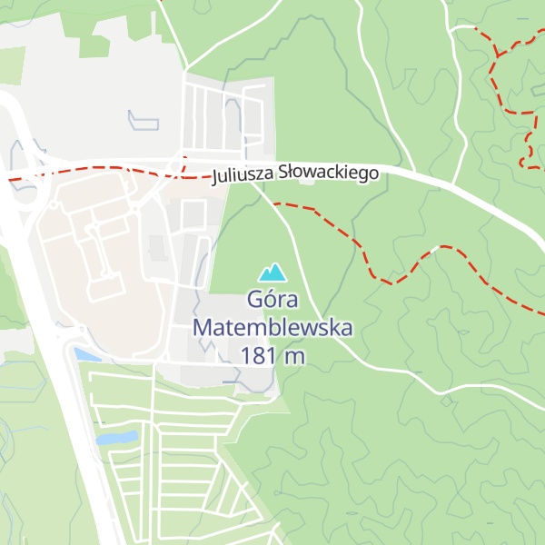 Map of Góra Matemblewska
