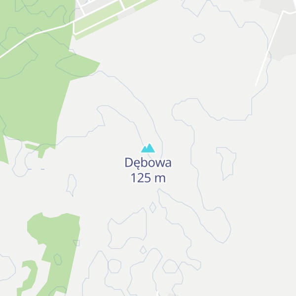 Map of Dębowa