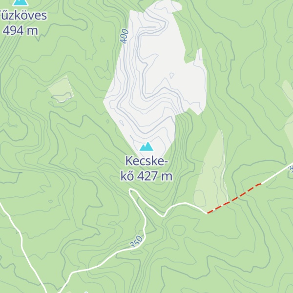 Map of Kecske-kő