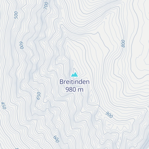 Map of Breitinden