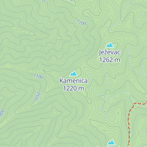 Map of Kamenica