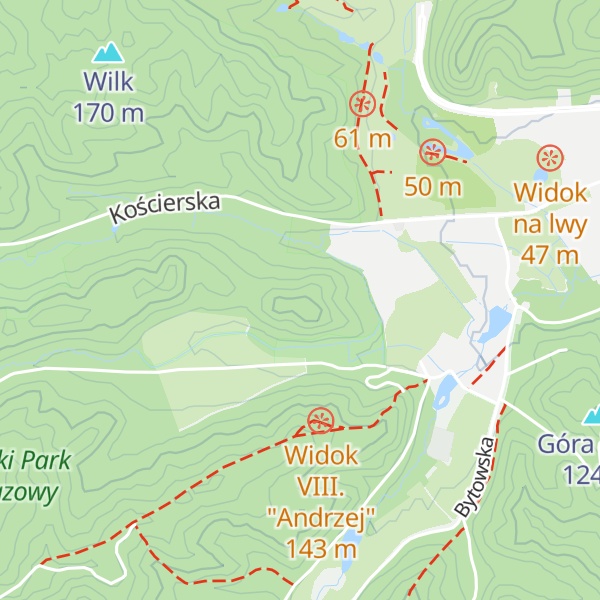 Map of Góra Konik