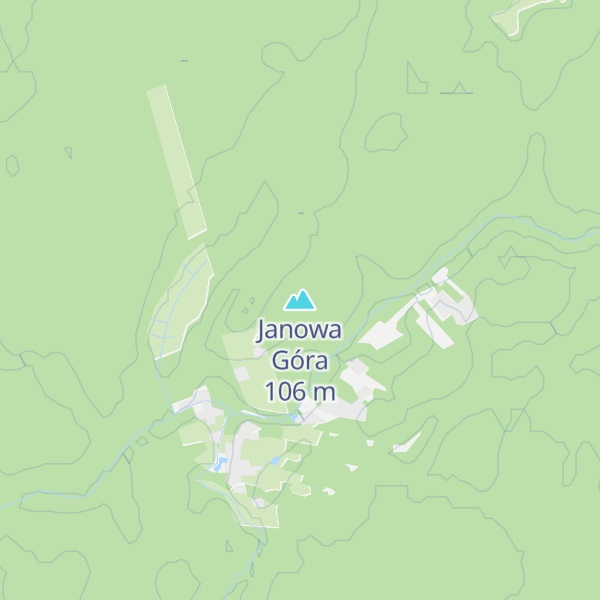 Map of Janowa Góra