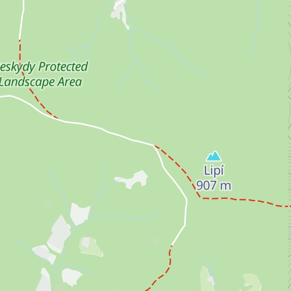 Map of Horská chata na Kotáři