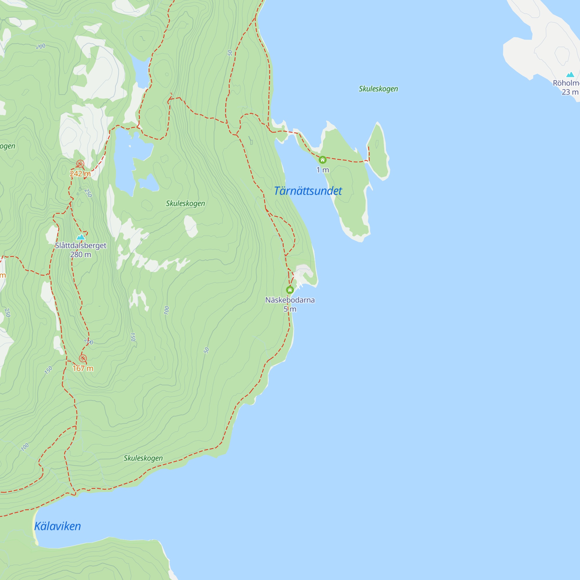 Näskebodarna map
