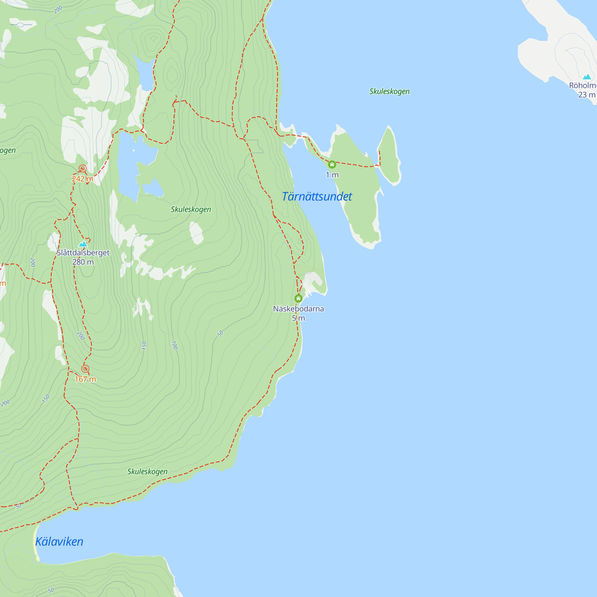 Näskebodarna map