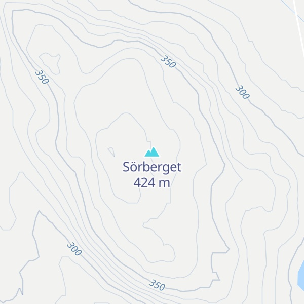 Map of Sörberget