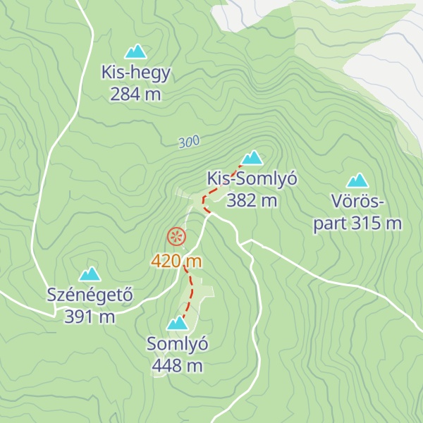 Map of Somlyóvári kulcsosház