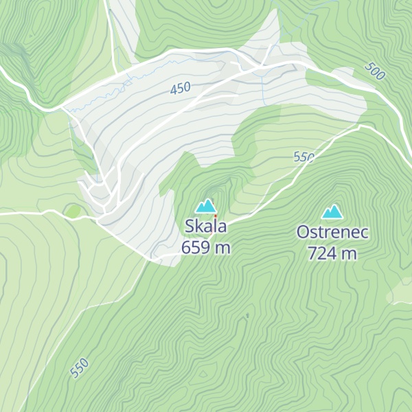 Map of Skala