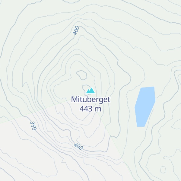 Map of Mituberget