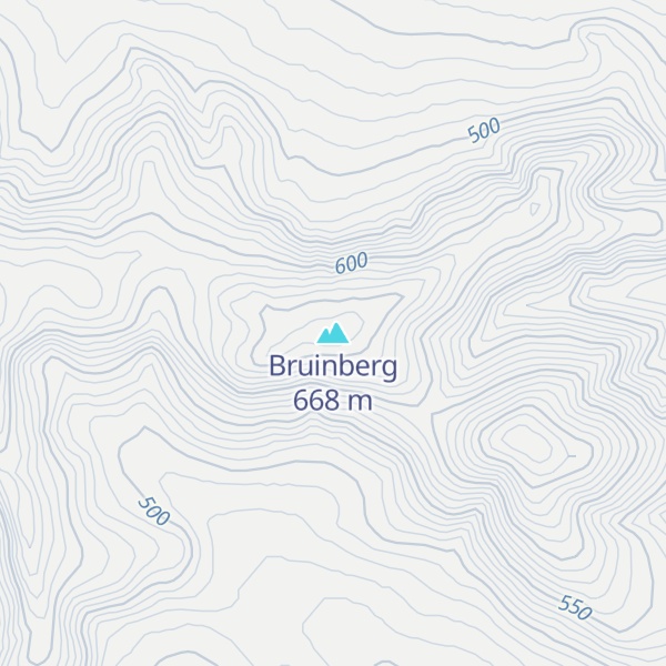 Map of Bruinberg