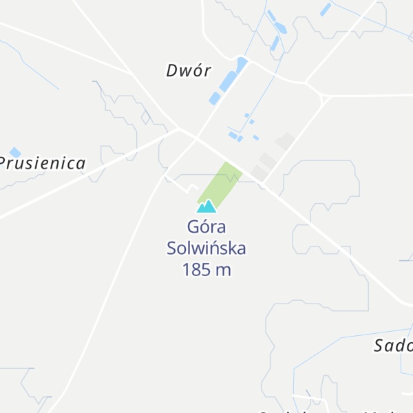 Map of Góra Solwińska
