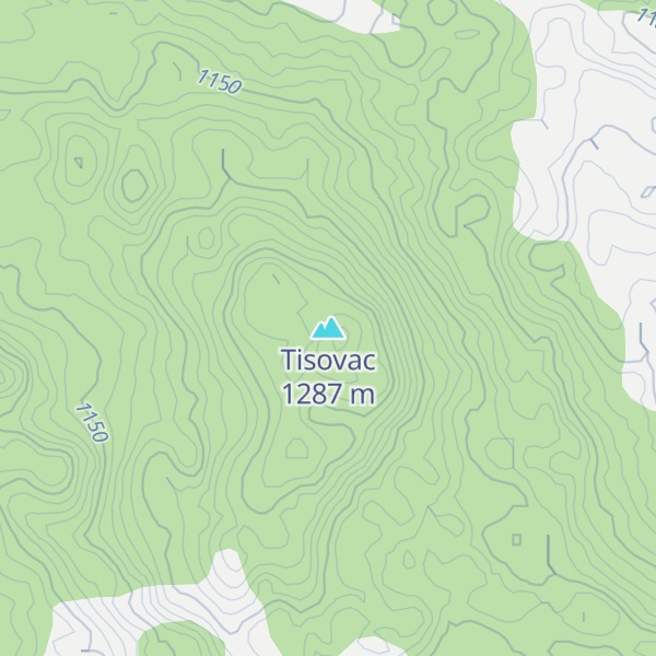 Map of Tisovac