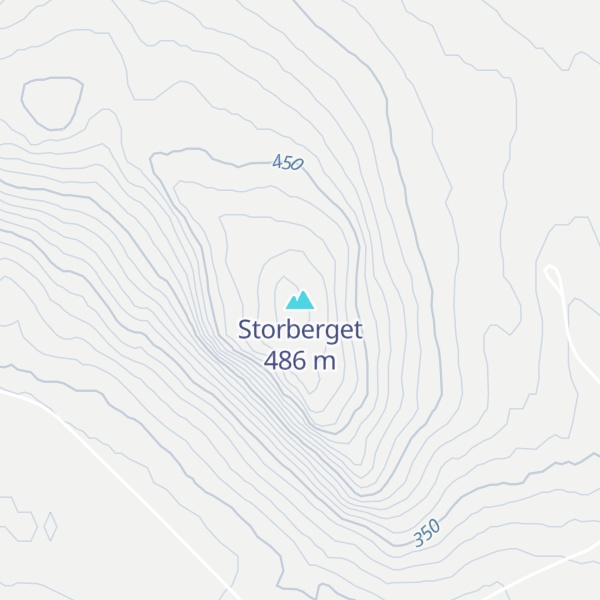 Map of Storberget