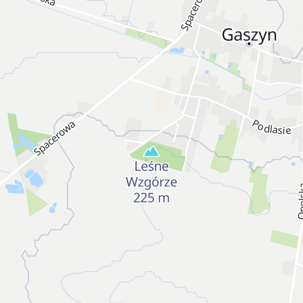 Map of Leśne Wzgórze