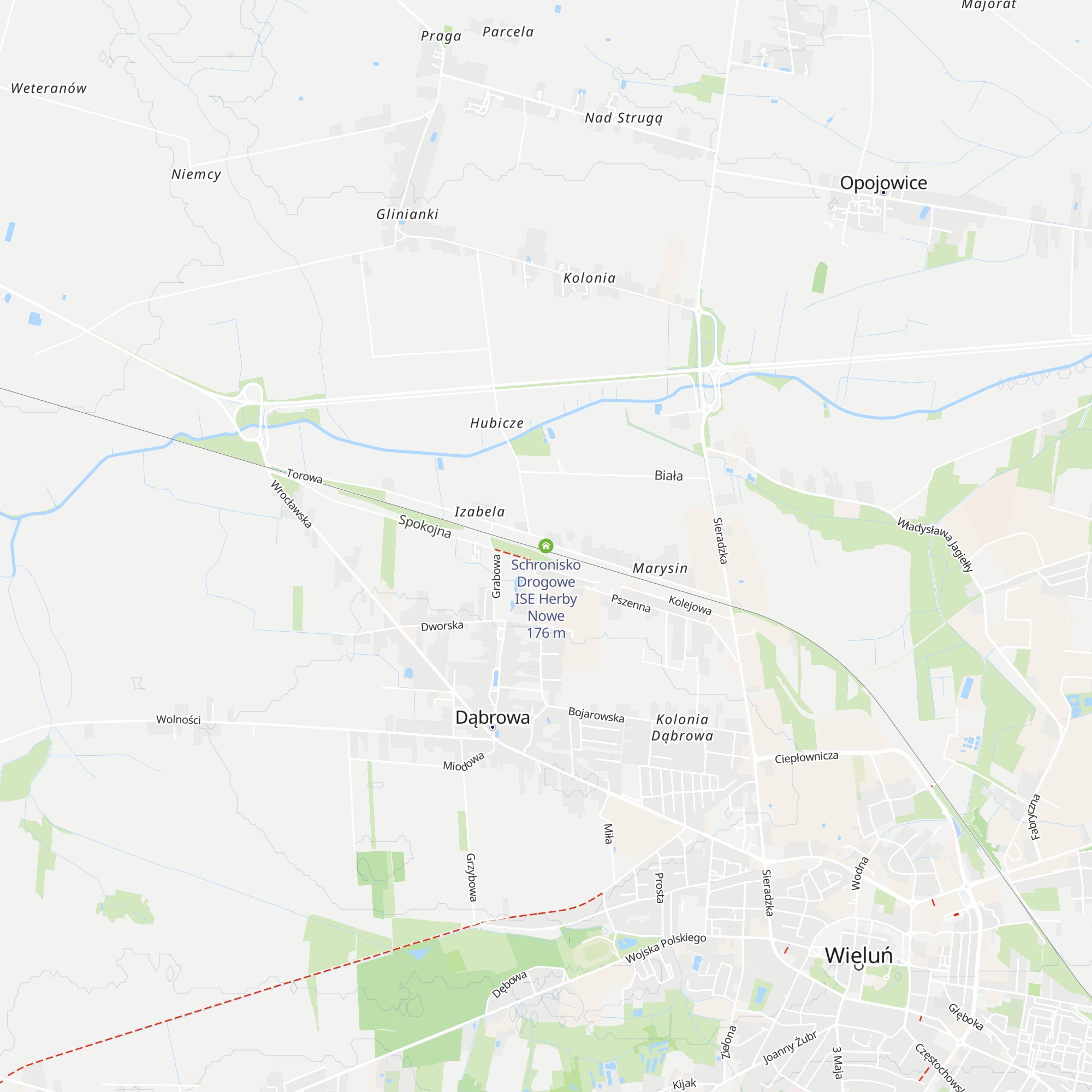 Schronisko Drogowe ISE Herby Nowe map