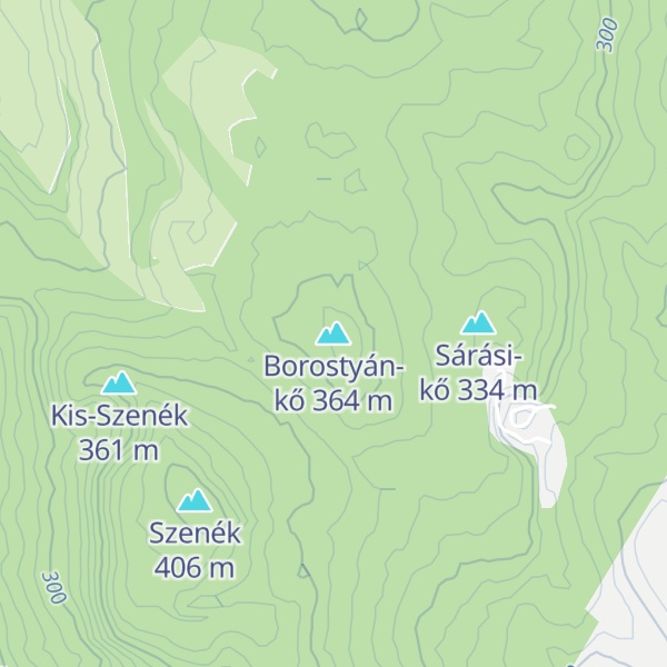 Map of Borostyán-kő
