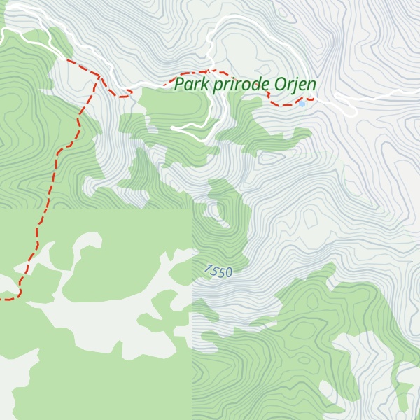 Map of Golišavac